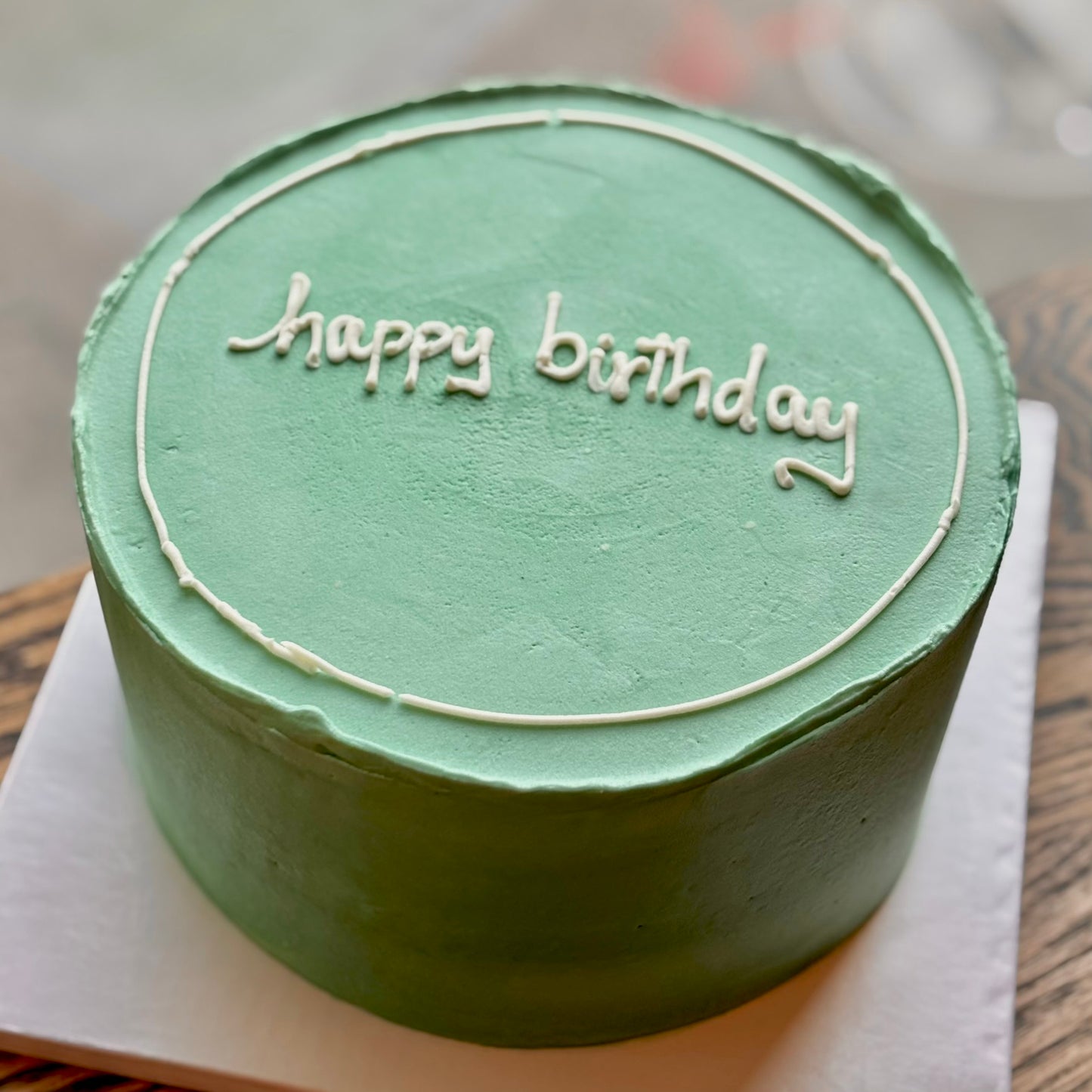 Minimalist Birthday Cake